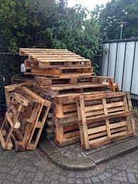 Pallets afvalcontainer