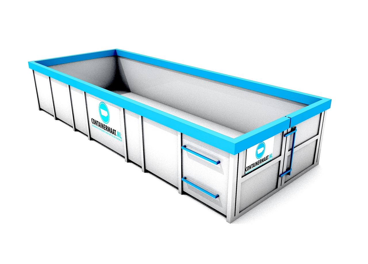 Goedkope 15 m3 container voor uw klinker bestellen / huren voor