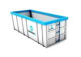 12 m3 container papier en karton afval_